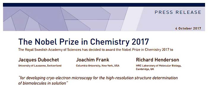 Nobel Prize Winners In Biochemistry For 2017 Nobel Prize Winners In Biochemistry For 2017