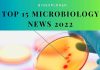 Top 15 Microbiology News of 2022