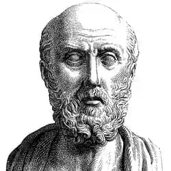 Hippocrates, whose followers proposed pangenesis.