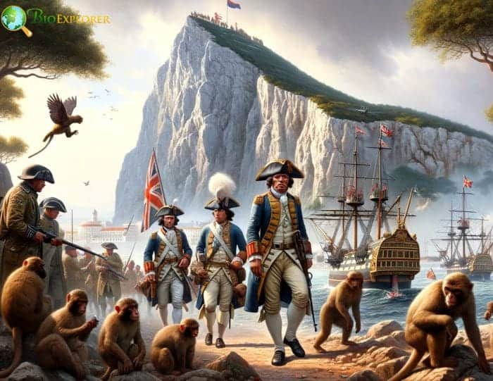 Illustration: Capture of Gibraltar In 1704 Illustration: Capture of Gibraltar In 1704