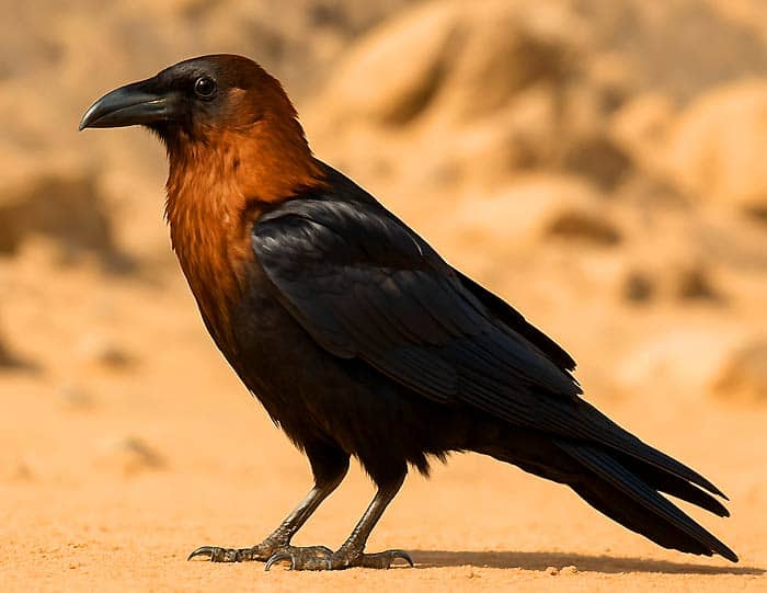 Brown-necked Raven