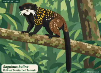 Kulinas' Mustached Tamarin
