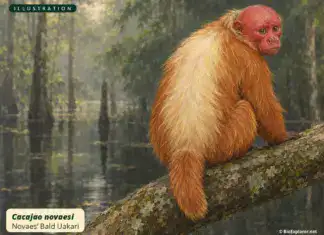 Novaes' Bald Uakari