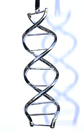 Anatomology DNA Hanging Ornament, Scientific/Unique, Metal, Holiday, Office