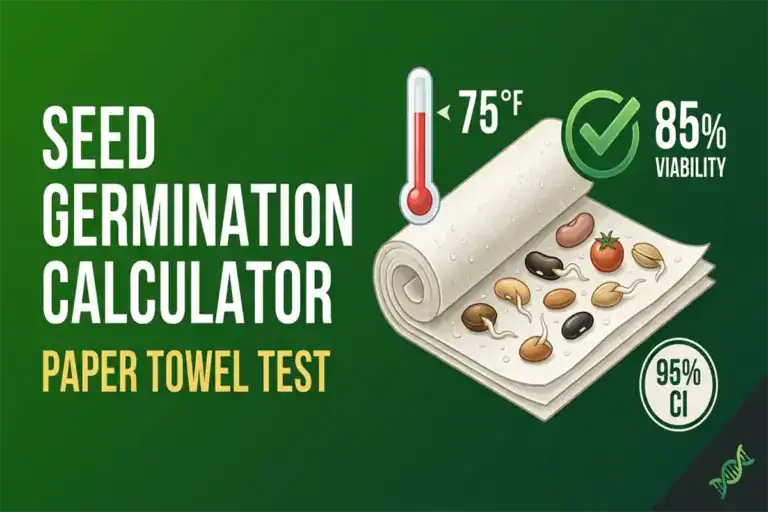Seed Germination Calculator