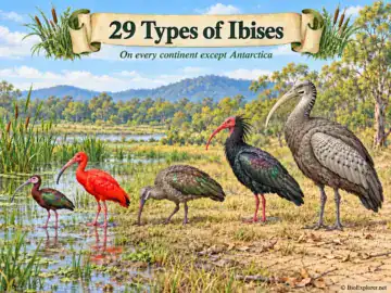 All 29 Ibis Species, From the Bare-Faced Ibis to the Giant Ibis