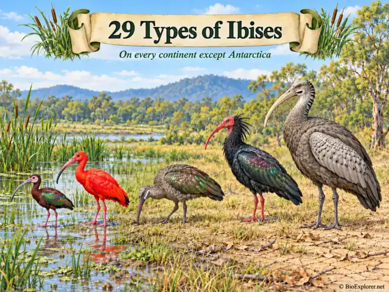 All 29 Ibis Species, From the Bare-Faced Ibis to the Giant Ibis