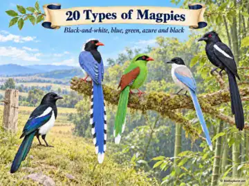 20 Types of Magpies: Every Magpie in the Crow Family