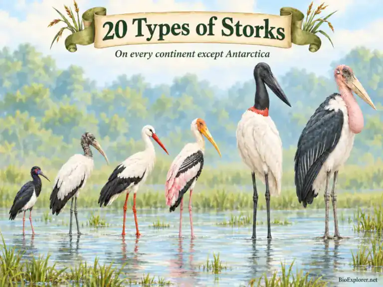 Types of Storks: All 20 Species (With Pictures)