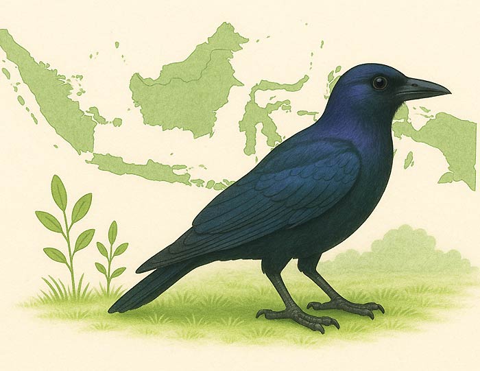 Violet Crow Habitat
