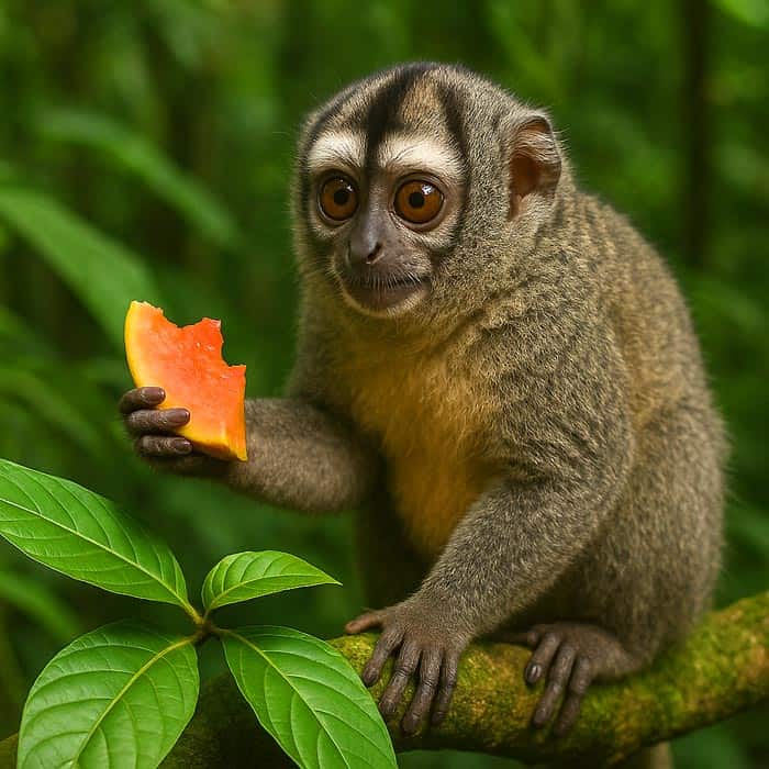 What Do Gray Handed Night Monkey Eats?