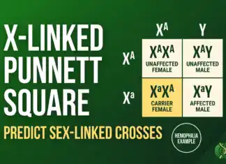 X-Linked Punnett Square Calculator